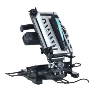 Scie à onglet électrique portable 2-en-1 de 8 pouces pour le travail du bois, de l'aluminium et du plastique - Product Image 1