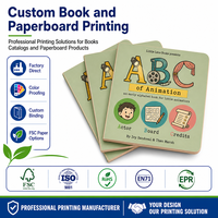 Livres pour enfants personnalisés avec reliure parfaite, couverture rigide, papier fantaisie - Impression personnalisée avec texture