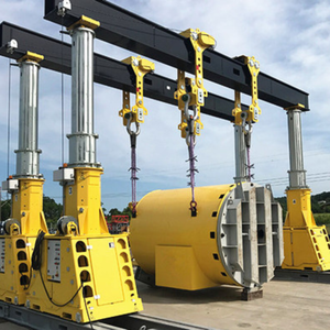 رافعة جسرية هيدروليكية بالطن مع ارتفاع الرفع بحد أقصى 10 أمتار بحالة جديدة لبناء محرك للاستخدام الإنشائي - Product Image 6