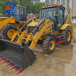 Mini tracteur compact à roues d'occasion hydraulique Jcb 3cx 8 tonnes avec chargeuse frontale rétrocaveuse prix raisonnable moteur Kubota modèle 4cx - Product Image 2