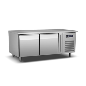 Table <span class=keywords><strong>de</strong></span> travail réfrigérée en acier inoxydable 304 pour cuisine, avec réfrigérateur sous <span class=keywords><strong>comptoir</strong></span> intégré – Fournisseur Fabricant - Product Image 1