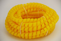 Protecteur de Tuyau Hydraulique Spiralé Durable avec Protection de Câble, Conduit de Protection en Plastique de Haute Qualité pour Câbles et Tuyaux