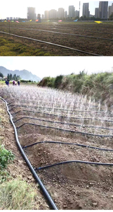 Hệ thống tưới tiêu vườn 25mm 32mm mưa ống Ống mưa Băng Micro phun PE layflat Hose hệ thống thiết kế vườn hệ thống phun nước - Product Image 5