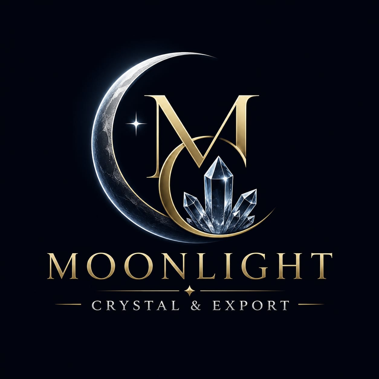 MOONLIGHT CRYSTAL & EXPORT logo