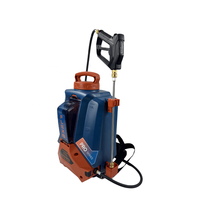 Pulvérisateur agricole à batterie lithium 15 litres avec contrôle de vitesse variable Bluetooth et tuyau détachable