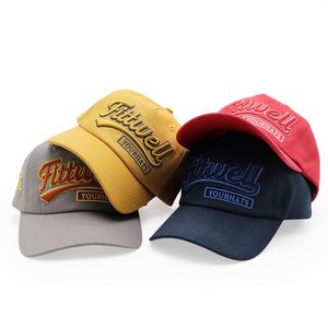 Casquettes de papa personnalisées de haute qualité, brodées en 3D, style streetwear, design sportif à 5 panneaux, vente en gros OEM - Product Image 2
