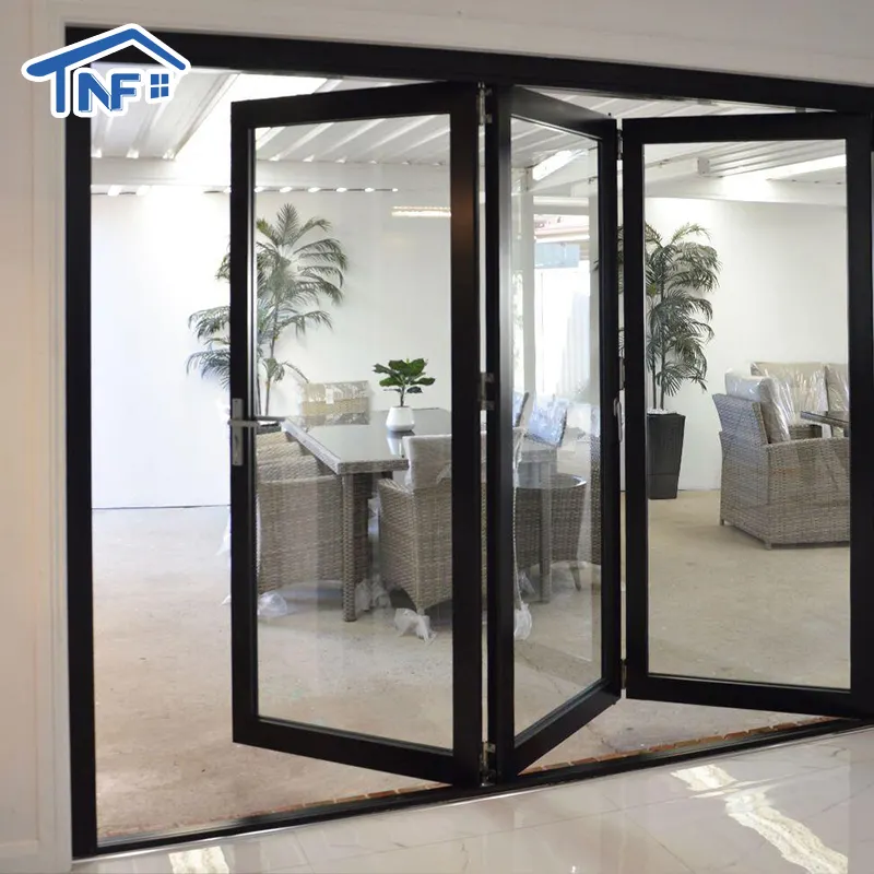 Bifold half glass doors bifold doors with smart glass bifold back door