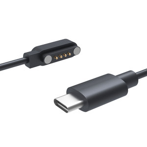 Magnetic Charging Cable Type C 60cm For Bone Conduction Headphones Waterproof Quick Dry Black - Product Image 2