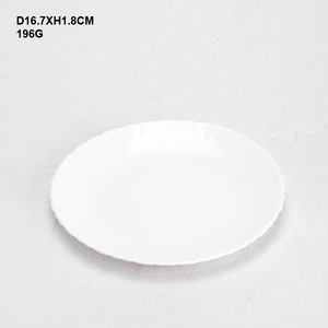 <span class=keywords><strong>Vajilla</strong></span> de Vidrio Opal Blanco Barata al por Mayor, Platos Resistentes al Calor, Cristalería de Vidrio Opal - Product Image 5