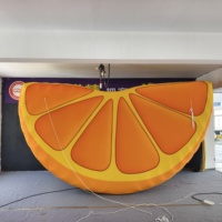 Reuzen opblaasbaar sinaasappelmodel Meichen fruitthema evenement decoratie reclame opblaasbare fabriek directe levering