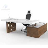 Table de bureau moderne convertible en bois, design Flying Top, sur mesure, avec 200 couleurs et garantie de 10 ans