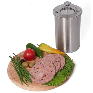 Olla a presión de acero inoxidable con termómetro para hacer carne, herramientas de cocina para hacer carne saludable con horno de <span class=keywords><strong>Bacon</strong></span> - Product Image 6