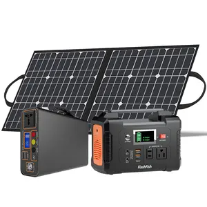 Drop shipping China Supply Top Selling 110 220v 200w Emergency Power Station All in One Electric Energy Portable solar Generator