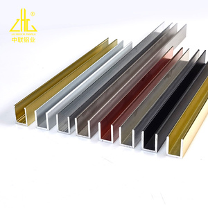 Profilo a <span class=keywords><strong>U</strong></span> in Alluminio Anodizzato ZHL, Anticorrosione, per Protezione di Bordi di Pareti e Pavimenti - Product Image 2