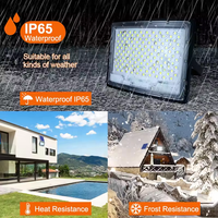 Omsen Factory 150W 200W 300W 400W Ip67 Lampe solaire à haut mât Reflectores LED Projecteur mural extérieur