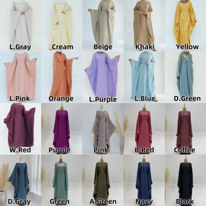 Loriya Abaya 2025 Oriente Medio musulmán suelto elegante Ramadán Kaftan Abaya con cinturón interior Color sólido de talla grande ropa islámica - Product Image 6