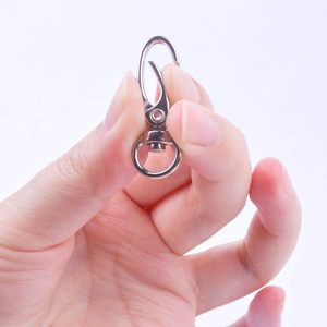 Bronagrand Pack Of D Swivel Trigger Clips Hooks Metal <b>Key</b> <b>Ring</b> Lobster Clasps - Product Image 5