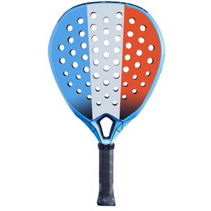 <span class=keywords><strong>Raquette</strong></span> de <span class=keywords><strong>padel</strong></span> durable en fibre de carbone, surface 3D, haute qualité, légère, portable, résistante à l'abrasion, avec grip EVA personnalisable - Product Image 1