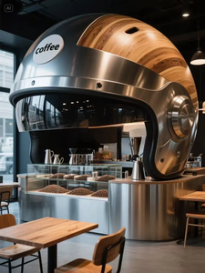 Alta calidad estándar <span class=keywords><strong>comida</strong></span> rápida Pop-up Cafe Shops Mobile Container Casco Coffee Bar Houses - Product Image 3