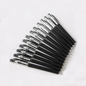 Bolígrafo de Plástico Negro con Impresión por Transferencia de Calor Personalizada para Publicidad Promocional - Product Image 6