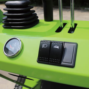 Mini-chargeuse compacte chinoise CE EPA avec godet, trancheuse rotative, capacité 0,2 m³, haute efficacité, garantie 1 an, moteur et pompe - Product Image 5