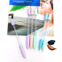 Pulpen Gel 0.5mm Tinta Hitam Premium Portabel 2-in-1 Botol Parfum Sanitizer Tangan Pasokan Langsung Pabrik