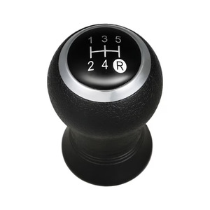 Poignée de levier de vitesse en cuir pour voiture, 5 vitesses, transmission manuelle, pour Toyota RAV4 Corolla, design ergonomique - Product Image 1