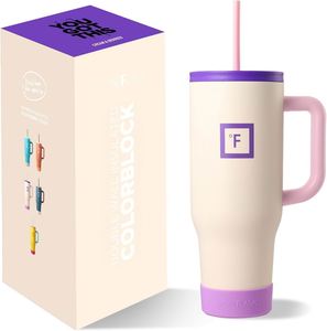 Bouteille d'eau sans BPA, anti-fuite, pour le sport et les voyages, en acier inoxydable isolé sous vide, et thermos - Product Image 1