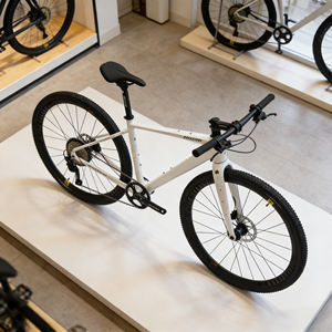 Vélo de route pour hommes et femmes, <span class=keywords><strong>cadre</strong></span> en alliage d'aluminium 700c 25C, entièrement amorti, 10 vitesses, transmission directe, frein à disque hydraulique - Product Image 5