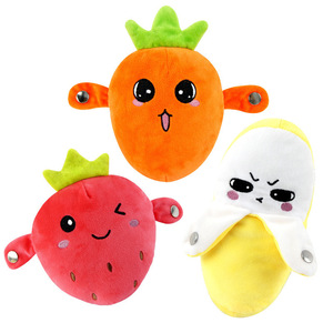 Juguetes Electrónicos Musicales Funboxes, Muñecos de Peluche de Plátano, Juguetes de Peluche Sensibles al Tacto, Pianos con Sensor de Frutas <span class=keywords><strong>para</strong></span> Niños - Product Image 1