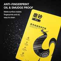 Film protecteur d'écran universel en hydrogel EPU mat anti-reflet auto-réparateur pour téléphone portable