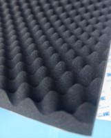 Panneaux de mousse de panneau de réduction de bruit acoustique insonorisés d'éponge de forme d'oeuf à haute densité