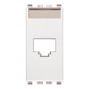 Adaptateur Avaya Amp Rj45 blanc, longueur 2,2 pouces, largeur 4,9 pouces, hauteur 0,2 pouces pour la connectivité réseau - Product Image 1