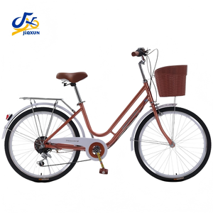 Bicicletta da città classica da <span class=keywords><strong>donna</strong></span> con telaio in acciaio da 24/26 pollici, monovelocità, disponibile all'ingrosso per spedizione rapida - Product Image 4