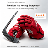 Bâton de hockey sur glace 100% carbone, tailles SR JR YTH, bâton de hockey monobloc pour l'entraînement et les matchs