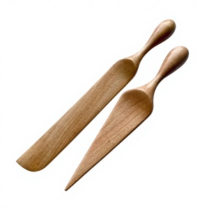 Juego de cuchillos para queso de madera con mango de madera, pulido espejo, moderno, ecológico, espalda de mantequilla para boda, para uso en mesa - Product Image 1
