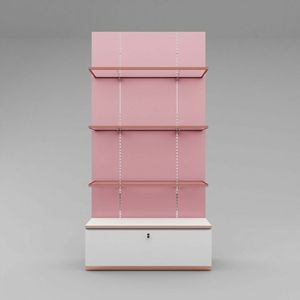 New Design Clothing <b>Display</b> <b>Cabinets</b> & Shelving Units | Custom Apparel Showcase Fixtures for Fashion Retail Stores and Boutiques - Product Image 5