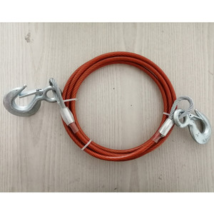 Fune di traino in fune metallica d'acciaio rivestita in PVC rosso/blu per Auto - Product Image 5