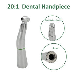 Низкоскоростной стоматологический наконечник, Электрический 20:1, угловая волоконная оптика, наконечник для зубного имплантата - Product Image 3