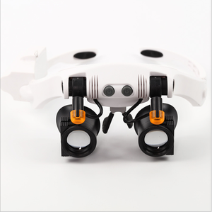 SRATE 3x-10x Dubbele lens Horloge Reparatie Loupe met 2 LED koud en warm licht 32225-21SX - Product Image 1