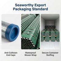 Tubería de Acero Galvanizado sin Costura ASTM A106 Grado B |   Tubo de Acero Galvanizado por Inmersión en Caliente |   Tubería Estructural para Fluidos Sch40 con Certificación API, Soldadura de Tuberías