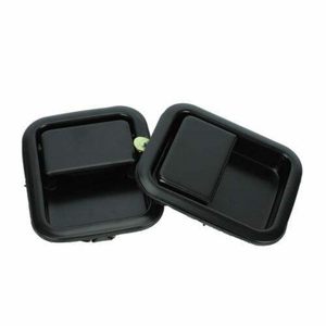 Jeep Wrangler <b>Door</b> <b>Handle</b> Covers 55176382AE 55176383AE Right Left Plastic <b>Replacement</b> Parts for 1991-2004 Models - Product Image 2