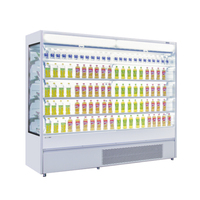 Refroidisseur d'air enfichable -1~10 ℃   Rideaux d'air pour refroidisseur sans porte