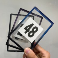 Pelindung Kartu Graded ACE BGS CGC TAG dengan Pelindung Belakang Akrilik, TPU Premium Tahan Benturan, Tersedia dalam 12 Warna