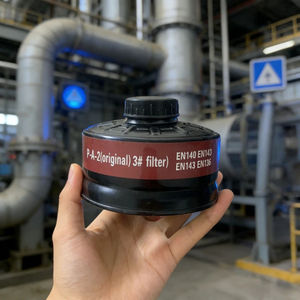 Filtre pour <span class=keywords><strong>masque</strong></span> à gaz industriel A2B2E2K2P3 - Protection complète contre les vapeurs organiques, les gaz acides, l'ammoniac et la poussière - Product Image 4