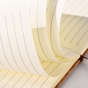 สมุดโน้ต Boshiho Eco-Friendly Cork A5 100 แผ่น ปกแข็ง กระดาษมีเส้นบรรทัด พร้อมสายรัดยางยืด สำหรับจดบันทึกและไดอารี่ - Product Image 5