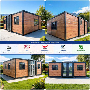 AU Standards 40Ft 20Ft Prefab Expandable <b>Container</b> House 1 2 3 4 5 Bedroom Luxury Bathroom Modular Home Cabin - Product Image 2