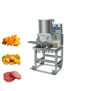 Máquina de prensado de carne y hamburguesas, línea de producción multifunción para procesamiento de alimentos