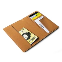 Porte-passeport en PU imperméable de qualité supérieure pour femme Boshiho, avec impression de carte, pour les voyages