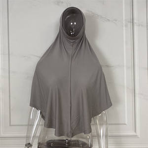 Cappello da donna semplice in tinta unita Malaysia da donna del medio oriente 6378 - Product Image 5